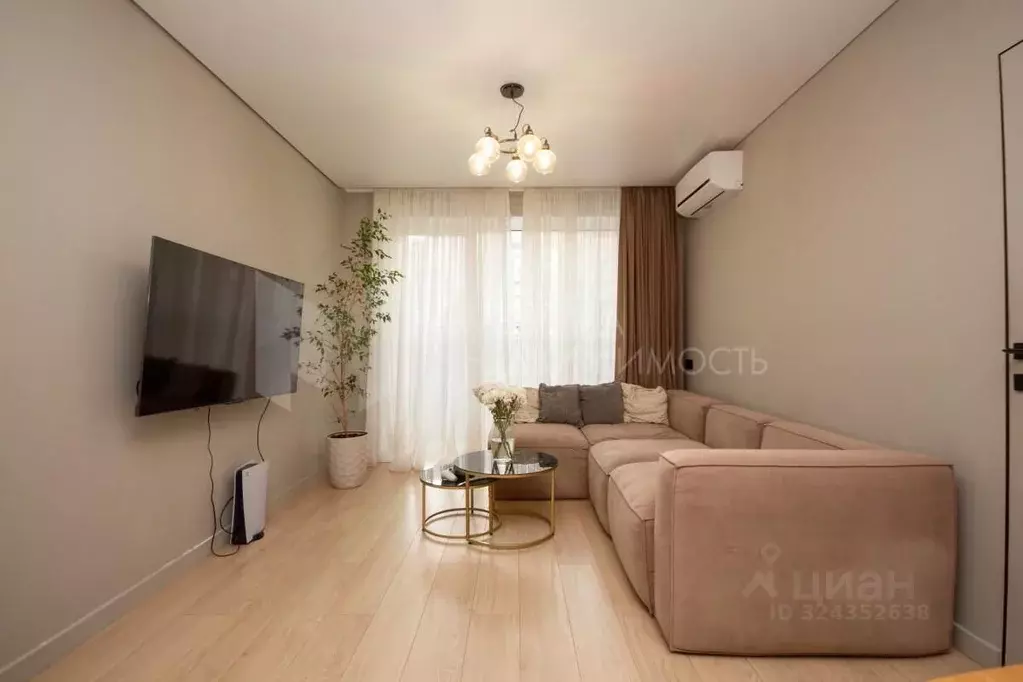 2-к кв. Тюменская область, Тюмень ДОК мкр, ул. Воронинская, 43 (57.1 ... - Фото 2