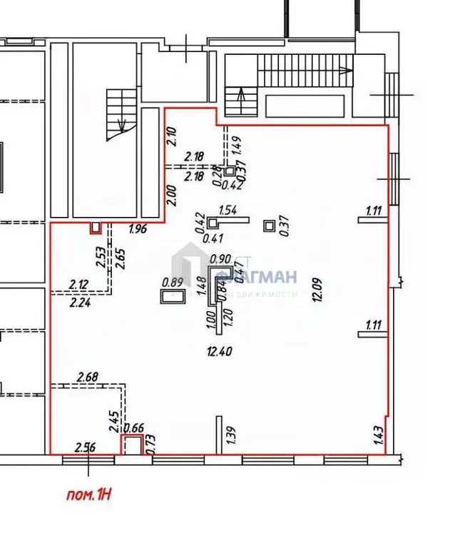Помещение свободного назначения в Москва ул. Братьев Бромлей, 5к1 (40 ... - Фото 2