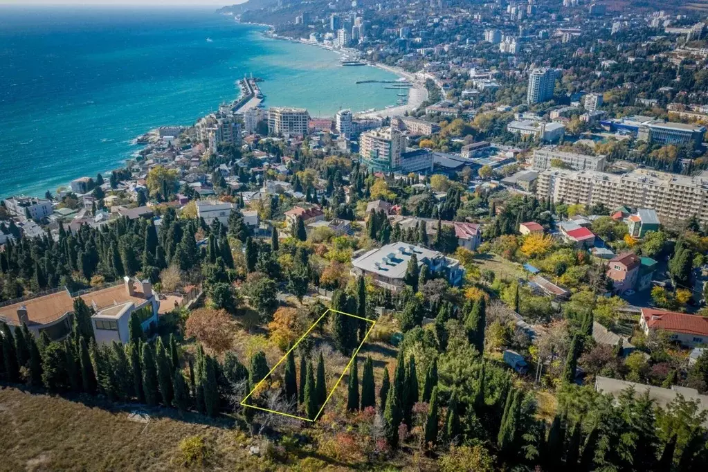 Участок в Крым, Ялта ул. Поликуровская, 23А (6.0 сот.) - Фото 0