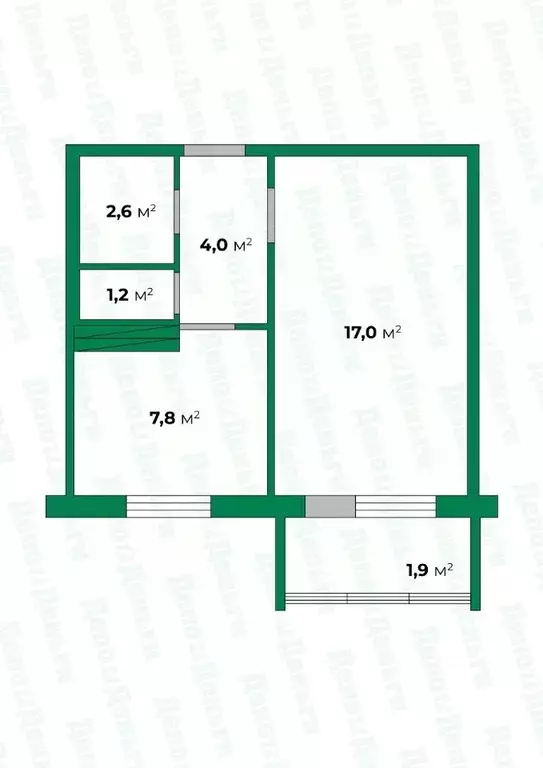 1-к кв. Кировская область, Киров ул. Азина, 34 (33.6 м) - Фото 0