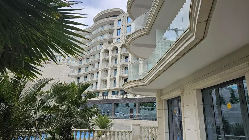 Студия Краснодарский край, Сочи ул. Володарского, 6к12 (28.7 м) - Фото 2