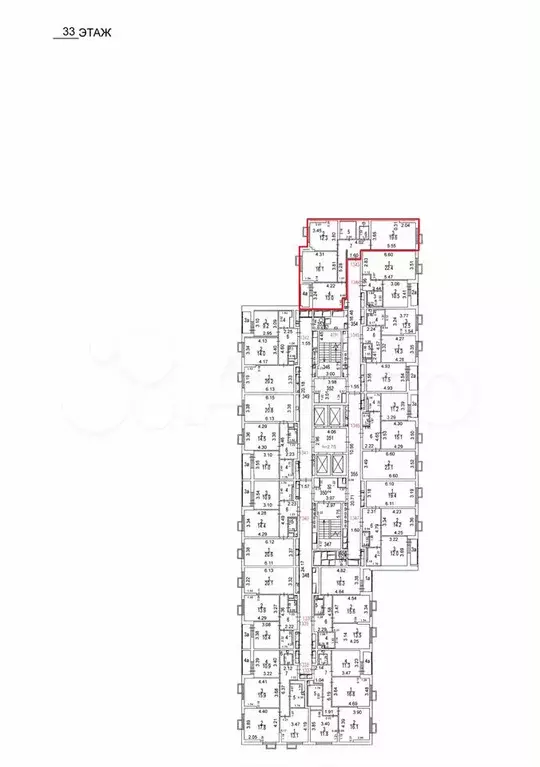 Аукцион: 3-к. квартира, 78 м, 33/33 эт. - Фото 1