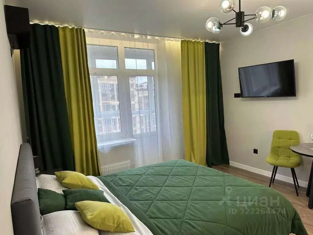 1-к кв. Краснодарский край, Краснодар ул. Григория Булгакова, 13к1 ... - Фото 1