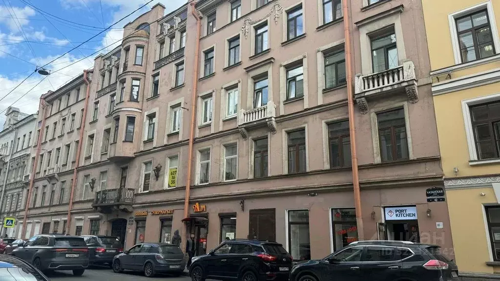 Помещение свободного назначения в Санкт-Петербург Казанская ул., 42 ... - Фото 0