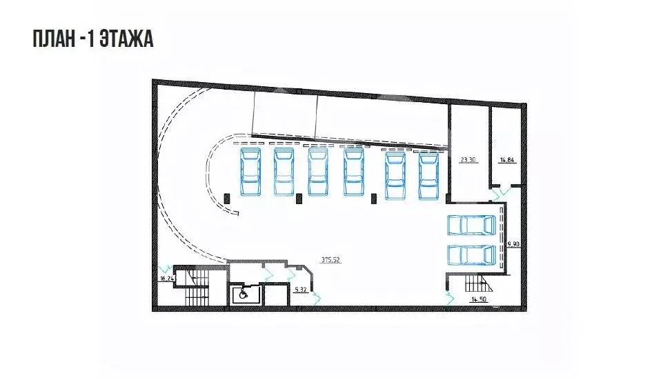 Помещение свободного назначения в Москва Резервный проезд, 11АС1 (1903 ... - Фото 2