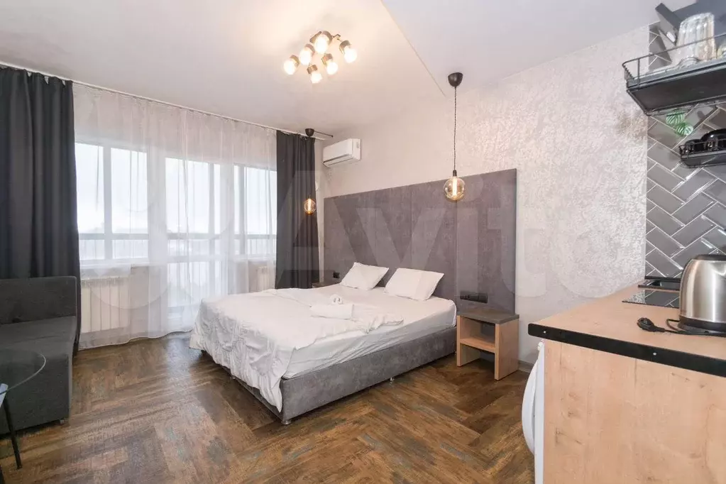 Апартаменты-студия, 27,7 м, 7/7 эт. - Фото 1