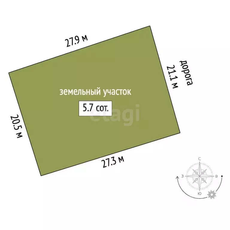 Участок в Крым, Кировский район, Первомайское с/пос, Заря СНТ ул. ... - Фото 2