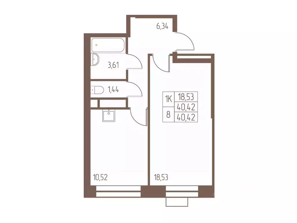 1-к кв. Московская область, Ивантеевка Пушкинский городской округ, ... - Фото 1