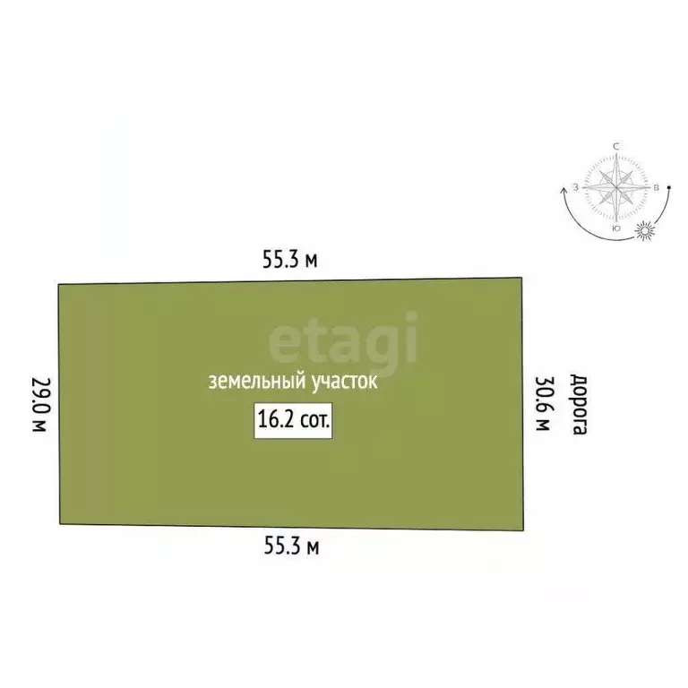 Участок в Ростовская область, Батайск Совхозная ул. (16.0 сот.) - Фото 2