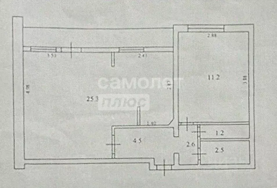 2-к кв. Калужская область, Калуга ул. Постовалова, 10 (48.0 м) - Фото 2
