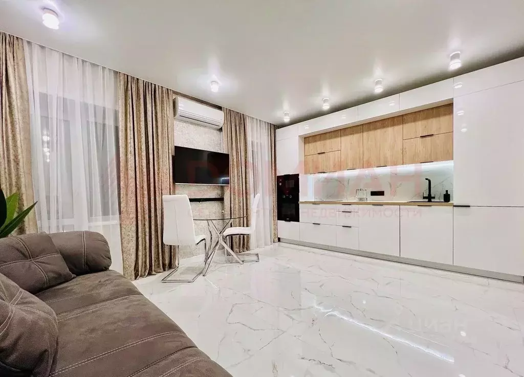 Студия Ростовская область, Ростов-на-Дону Стабильная ул., 3с2 (30.0 м) - Фото 1