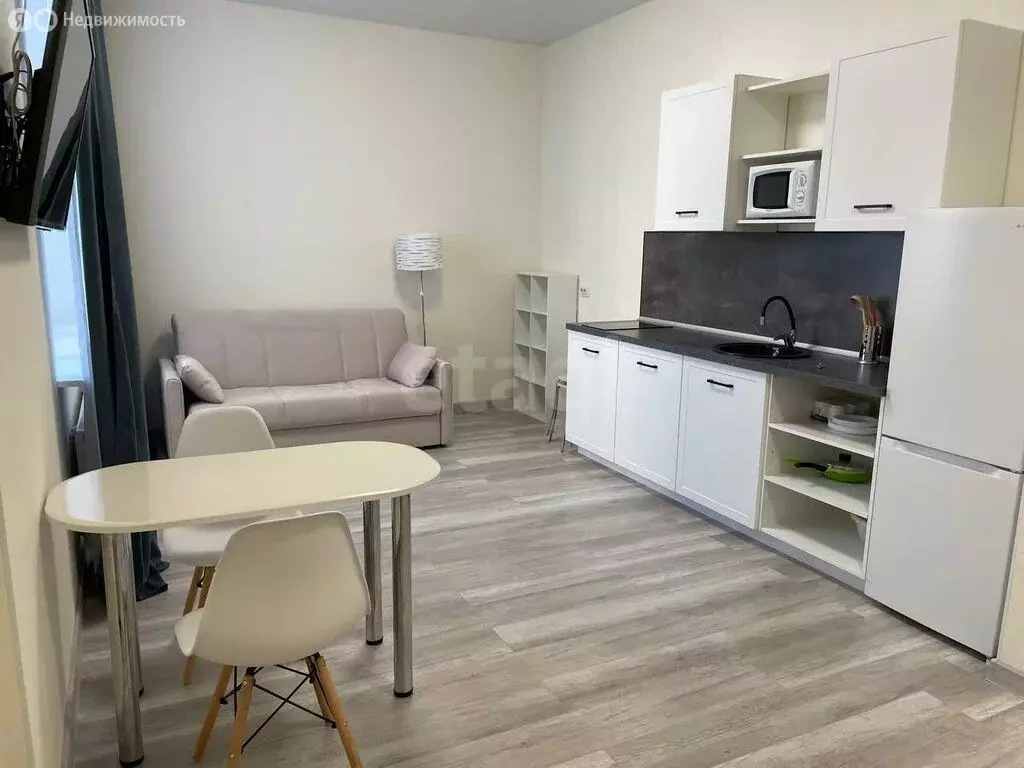 Квартира-студия: Тюмень, улица Первооткрывателей, 10 (30.9 м) - Фото 1
