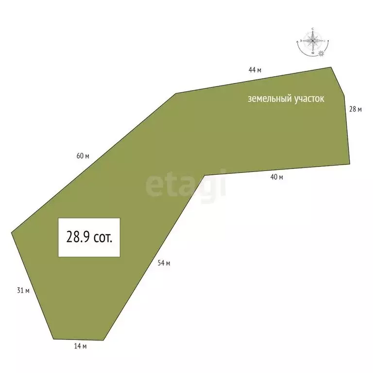 Участок в село Артыбаш, Телецкая улица (28.9 м) - Фото 1