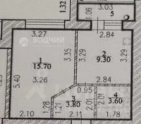 1-к кв. Чувашия, Цивильск Цивильский район, ул. Димитриева, 7 (32.4 м) - Фото 2