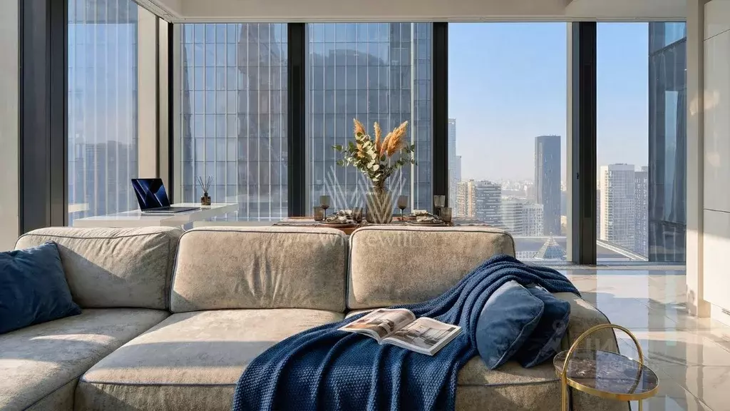 2-к кв. Москва 1-й Красногвардейский проезд, 22с2 (77.0 м) - Фото 1
