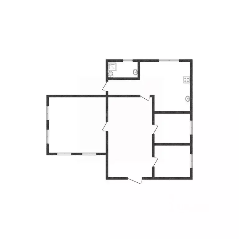 Дом в Смоленская область, Руднянский муниципальный округ, д. Березино ... - Фото 1