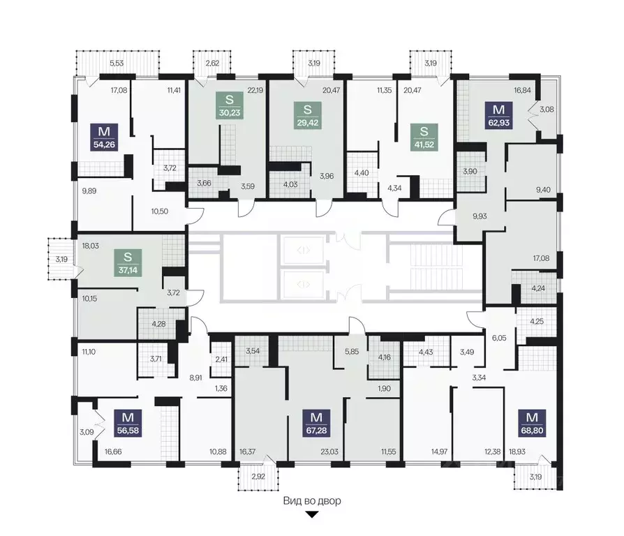 2-к кв. Волгоградская область, Волгоград просп. Имени В.И. Ленина, 59Г ... - Фото 2