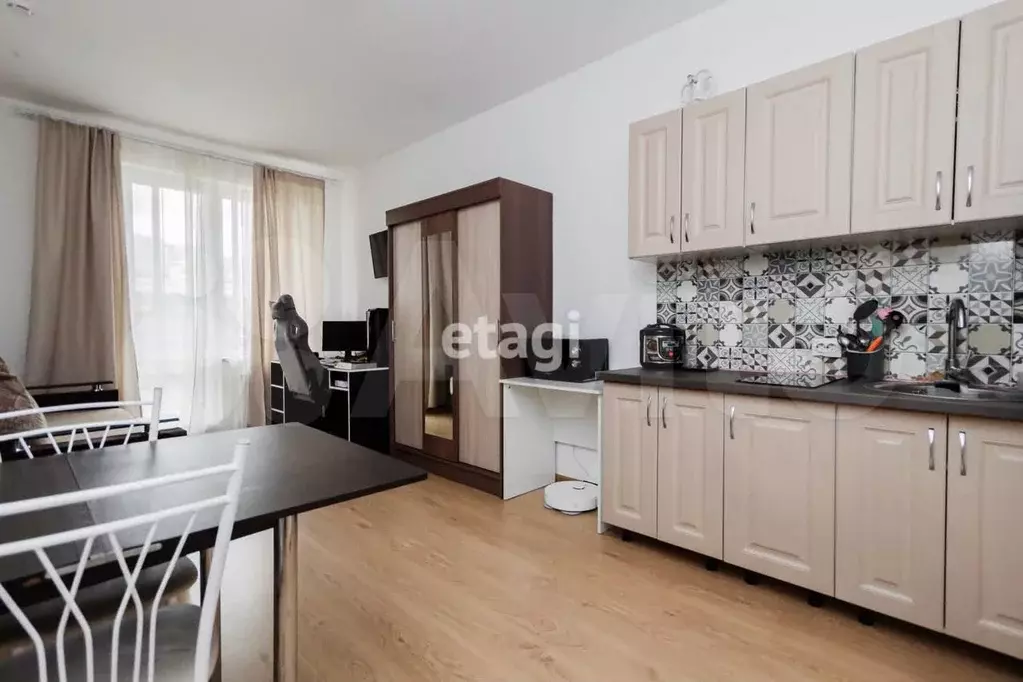 Квартира-студия, 23,9 м, 3/12 эт. - Фото 1