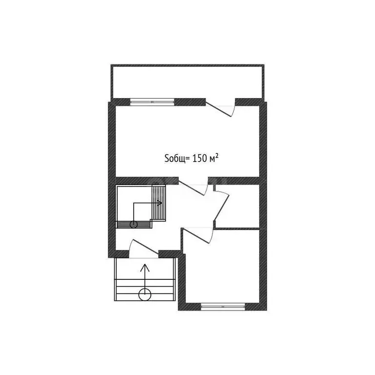 Дом в Брянск, улица Димитрова (150 м) - Фото 0