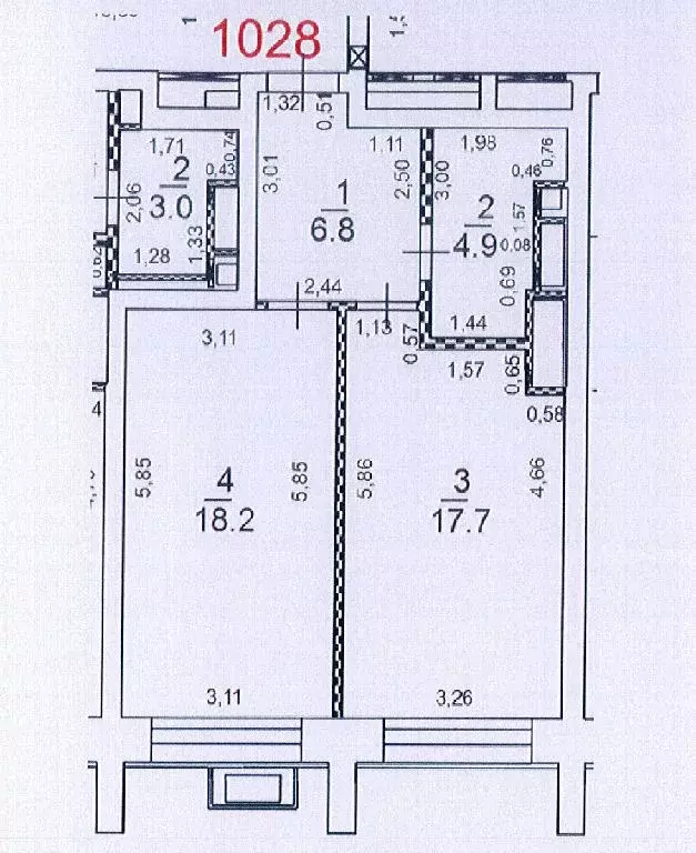 Продается 2-комнатная квартира - Фото 1
