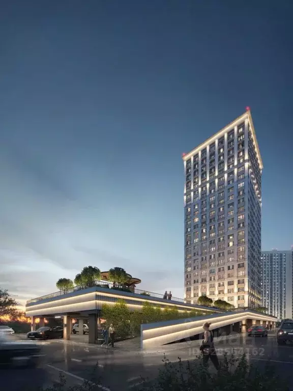 2-к кв. Тюменская область, Тюмень ул. Краснооктябрьская, 4Ак1 (65.9 м) - Фото 1