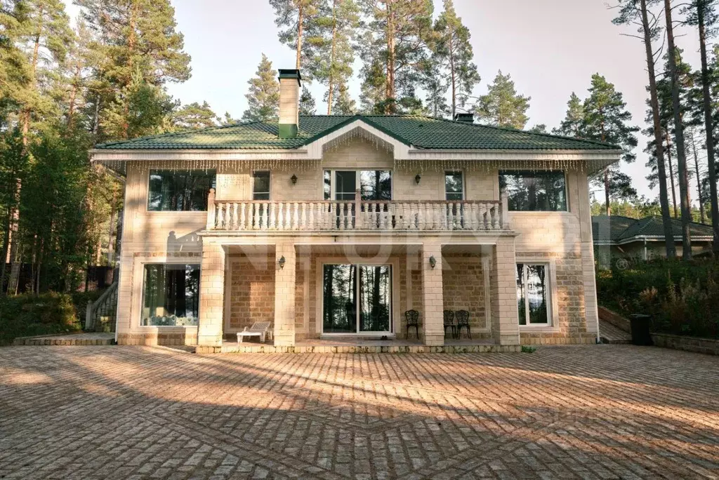 Дом в Ленинградская область, Приозерский район, Плодовское с/пос, пос. ... - Фото 1