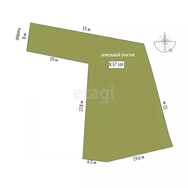 Участок в Крым, Алушта муниципальный округ, с. Лучистое  (8.6 сот.) - Фото 2