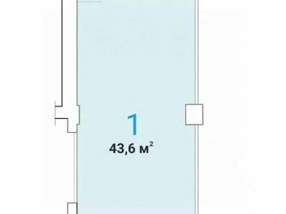 Торговая площадь в Москва ул. Маршала Бирюзова, 16 (44 м) - Фото 2