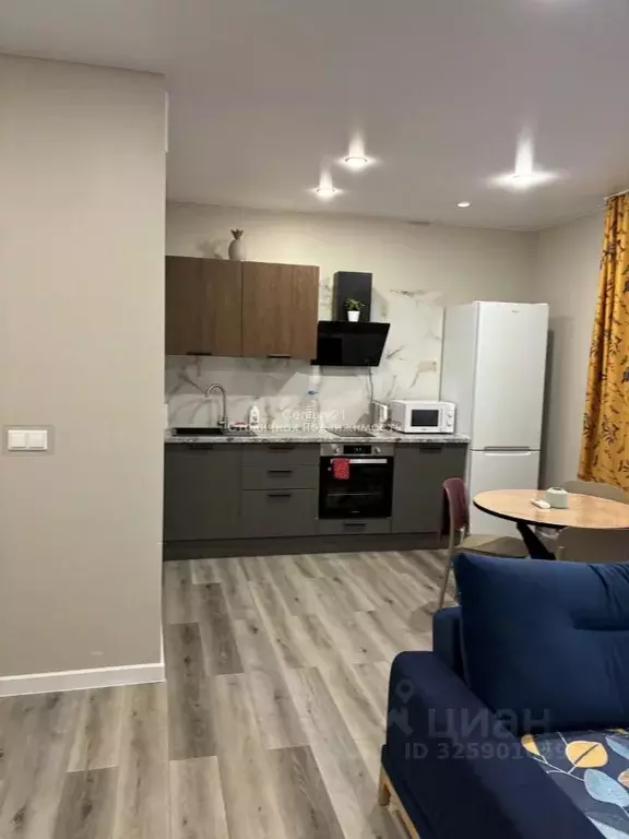 1-к кв. Краснодарский край, Краснодар ул. Им. Мурата Ахеджака, 12 ... - Фото 2