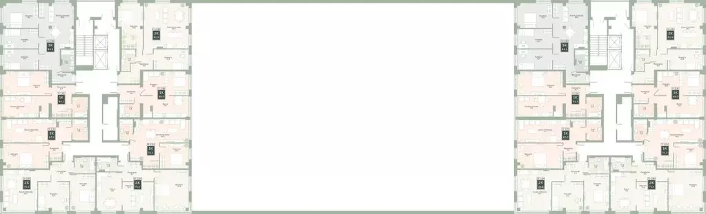 2-к кв. Курганская область, Курган Заозерный жилрайон, 6А мкр, ул. ... - Фото 2