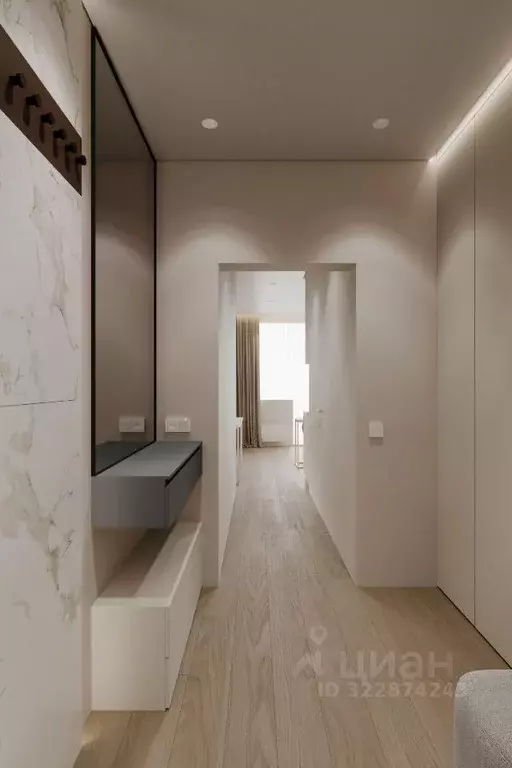 Квартира, 1 комната, 33.5 м - Фото 0