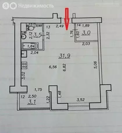 Квартира-студия: Самара, Галактионовская улица, 106А (41.5 м) - Фото 1