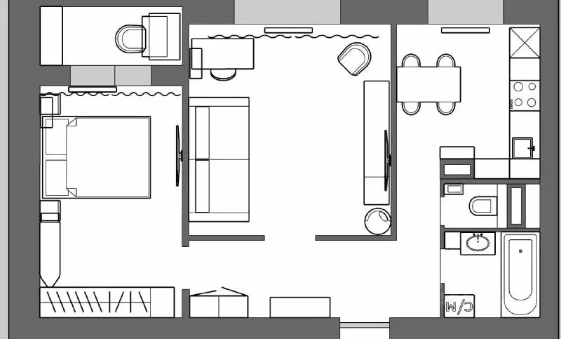 2-к кв. Москва Джанкойская ул., 3В (52.7 м) - Фото 2