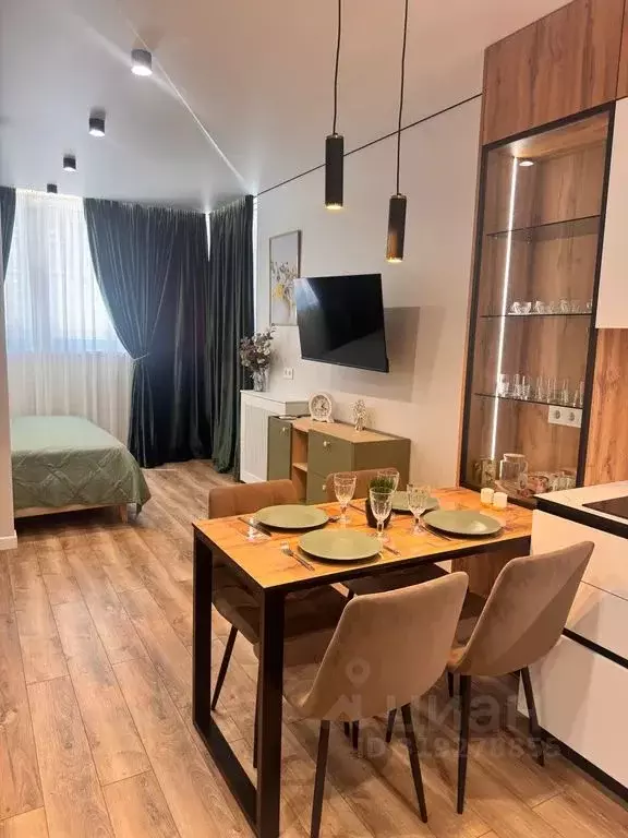 Студия Краснодарский край, Сочи ул. Искры, 66/9к7 (28.0 м) - Фото 0