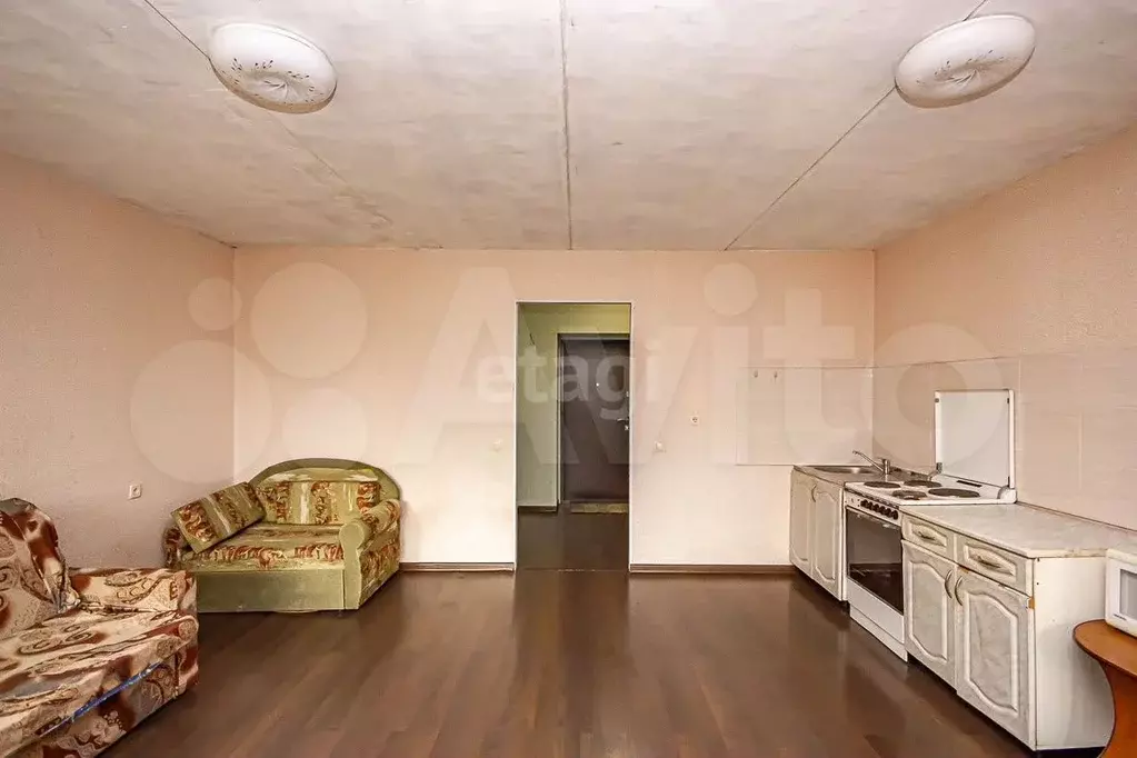 Квартира-студия, 33,8 м, 3/10 эт. - Фото 1