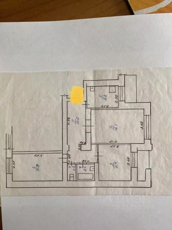 3-к кв. Забайкальский край, Чита ул. Николая Островского, 15 (66.4 м) - Фото 1