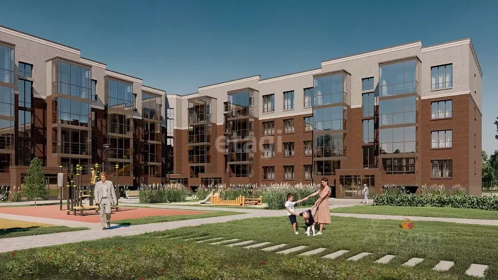 2-к кв. Ярославская область, Ярославль Боровики ЖК, (65.61 м) - Фото 0