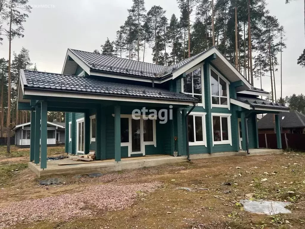 дом в выборгский район, городской посёлок рощино (195.5 м) - Фото 1