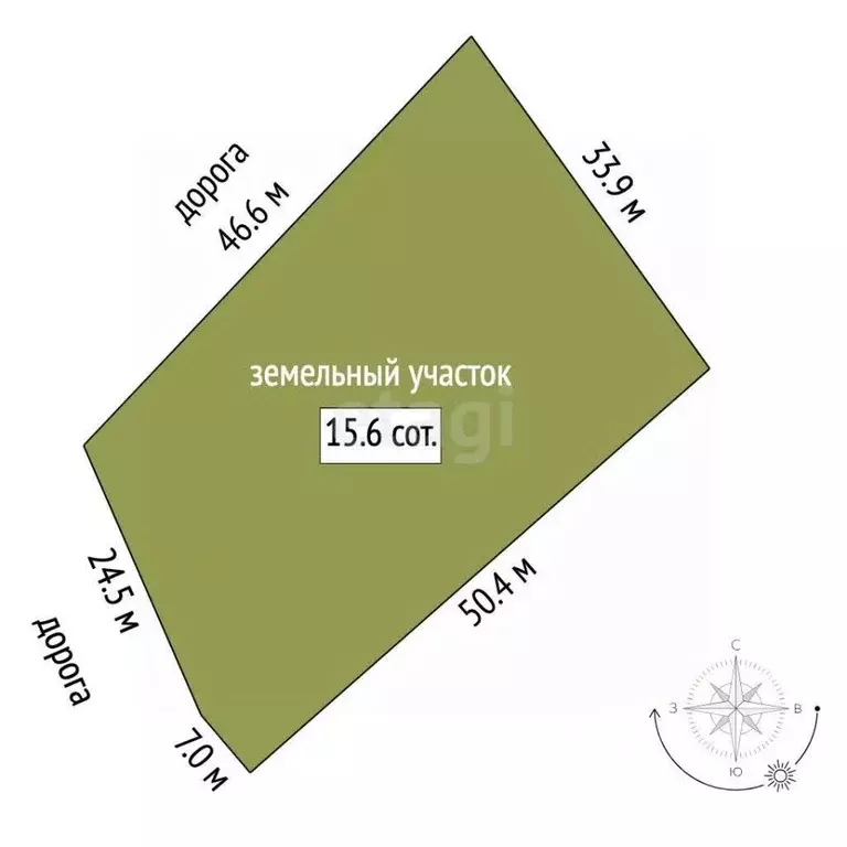 Участок в Татарстан, Альметьевский район, с. Кама-Исмагилово ул. ... - Фото 1