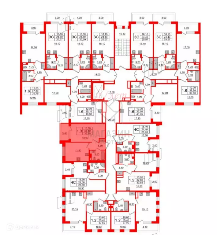 Продаётся 1-к квартира, 34.5 м - Фото 1