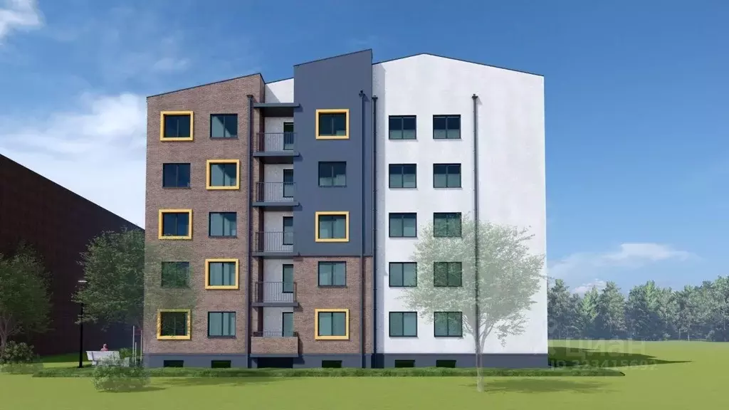 2-к кв. Калининградская область, Пионерский Рабочая ул., 42 (53.97 м) - Фото 2