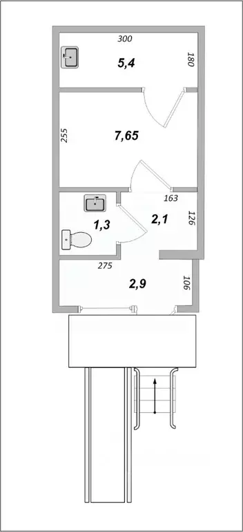Офис в Карелия, Петрозаводск Сыктывкарская ул., 25 (17 м) - Фото 2