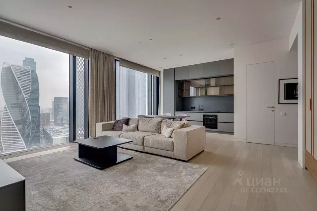 2-к кв. Москва Краснопресненская наб., 14Ак1 (73.0 м) - Фото 1