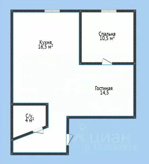 2-к кв. Дагестан, Махачкала просп. Петра 1, 103Бк3 (54.0 м) - Фото 1