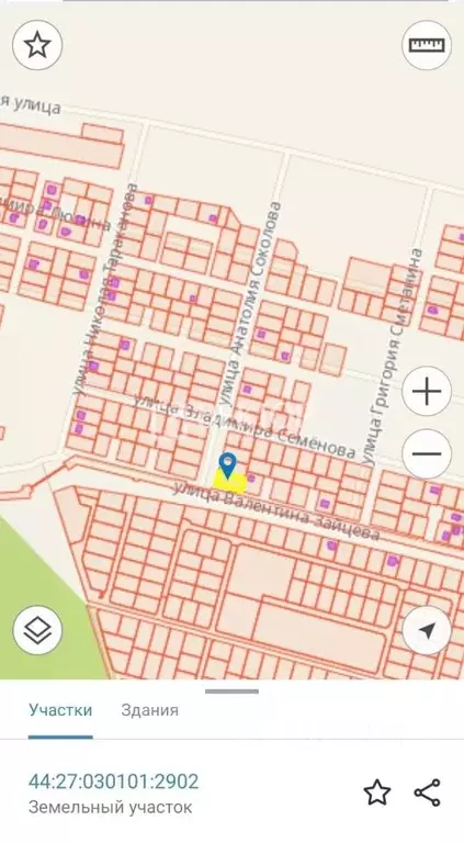 Участок в Костромская область, Кострома ул. Анатолия Соколова (10.2 ... - Фото 2