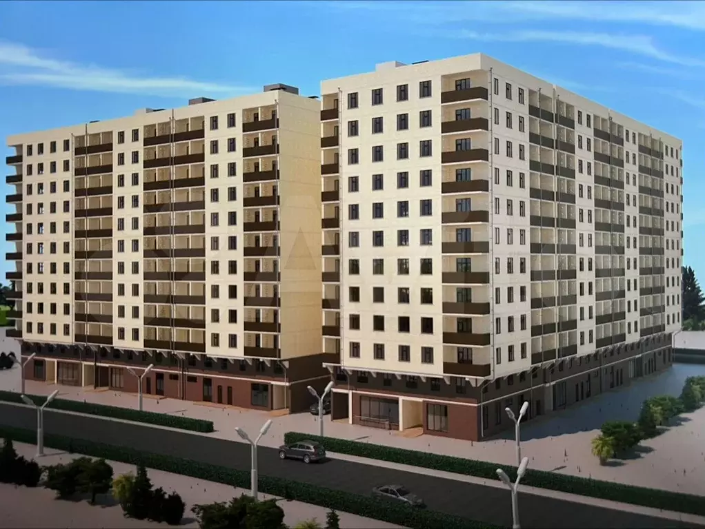 2-к. квартира, 54 м, 1/8 эт. - Фото 1