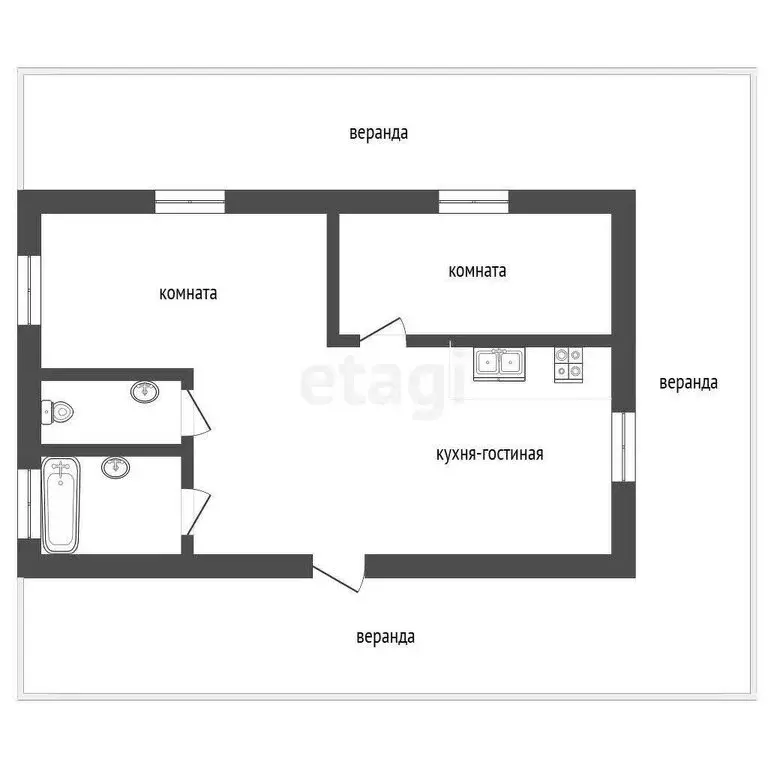 Дом в Кондырева, улица Дружбы (120 м) - Фото 0