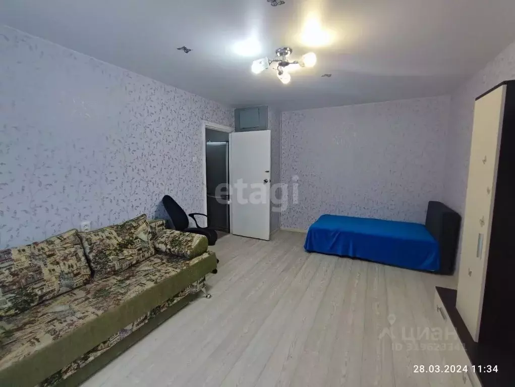 1-к кв. Ханты-Мансийский АО, Сургут ул. Губкина, 3 (34.0 м) - Фото 0