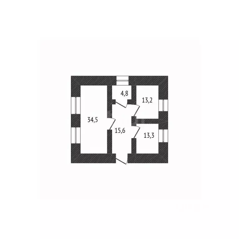 Дом в Башкортостан, Нефтекамск ул. Новодачная, 38 (84 м) - Фото 1