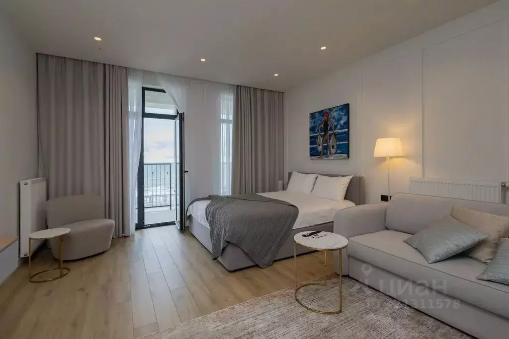 1-к кв. Калининградская область, Светлогорск бул. Морской, 17к6 (46.0 ... - Фото 1